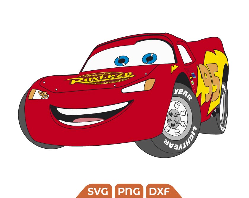 Cars Lightning McQueen svg, Cars svg - Svg Files For Crafts