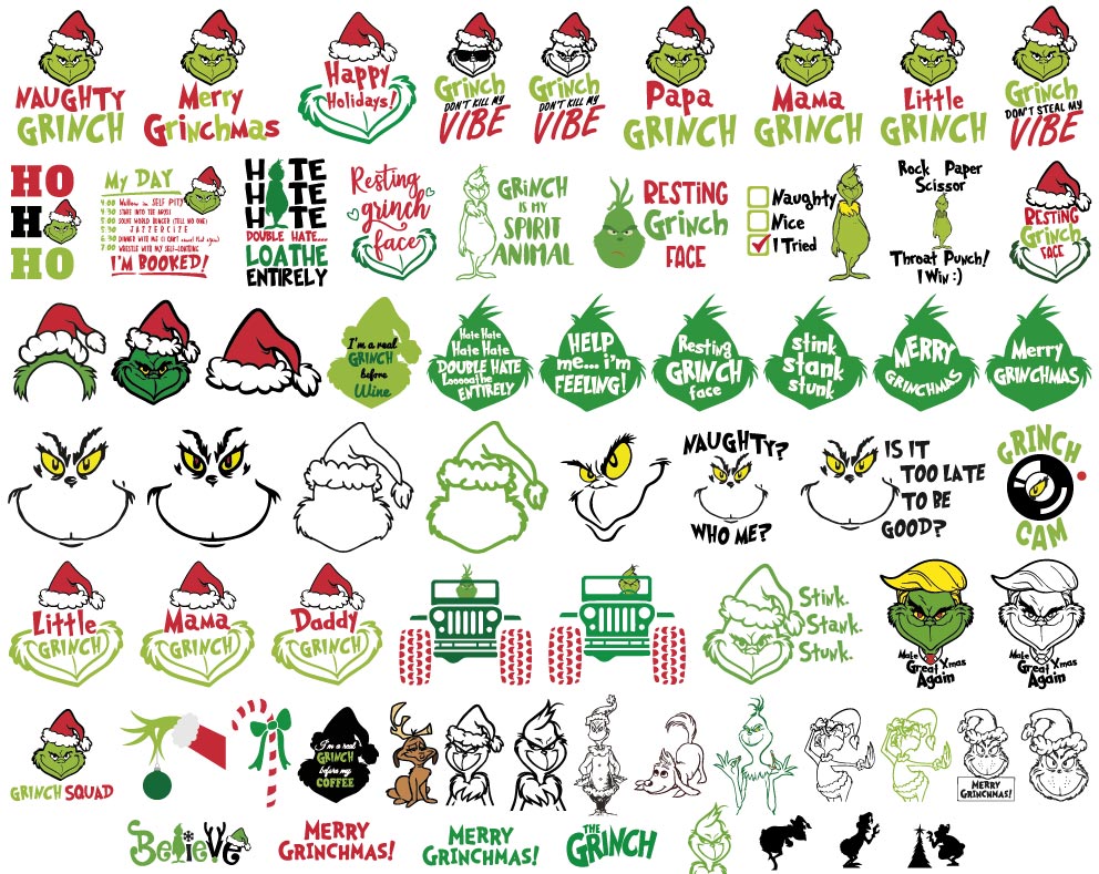 Grinch Quotes svg, Grinch Christmas svg - Svg Files For Crafts