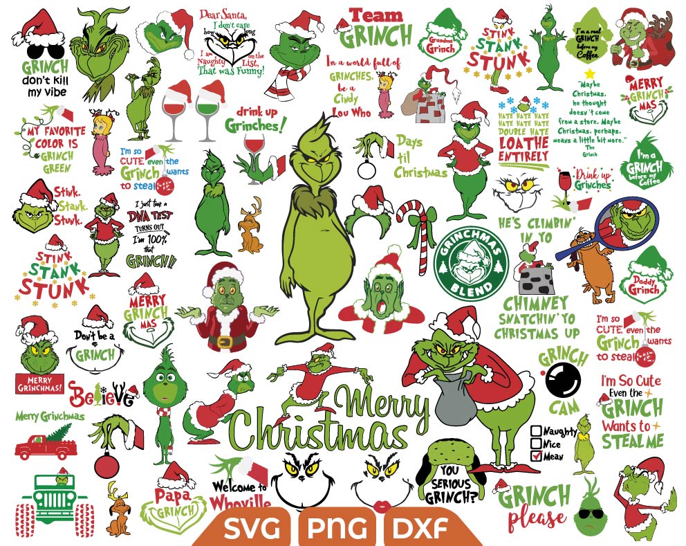 Grinch Quotes svg, Grinch Christmas svg - Svg Files For Crafts
