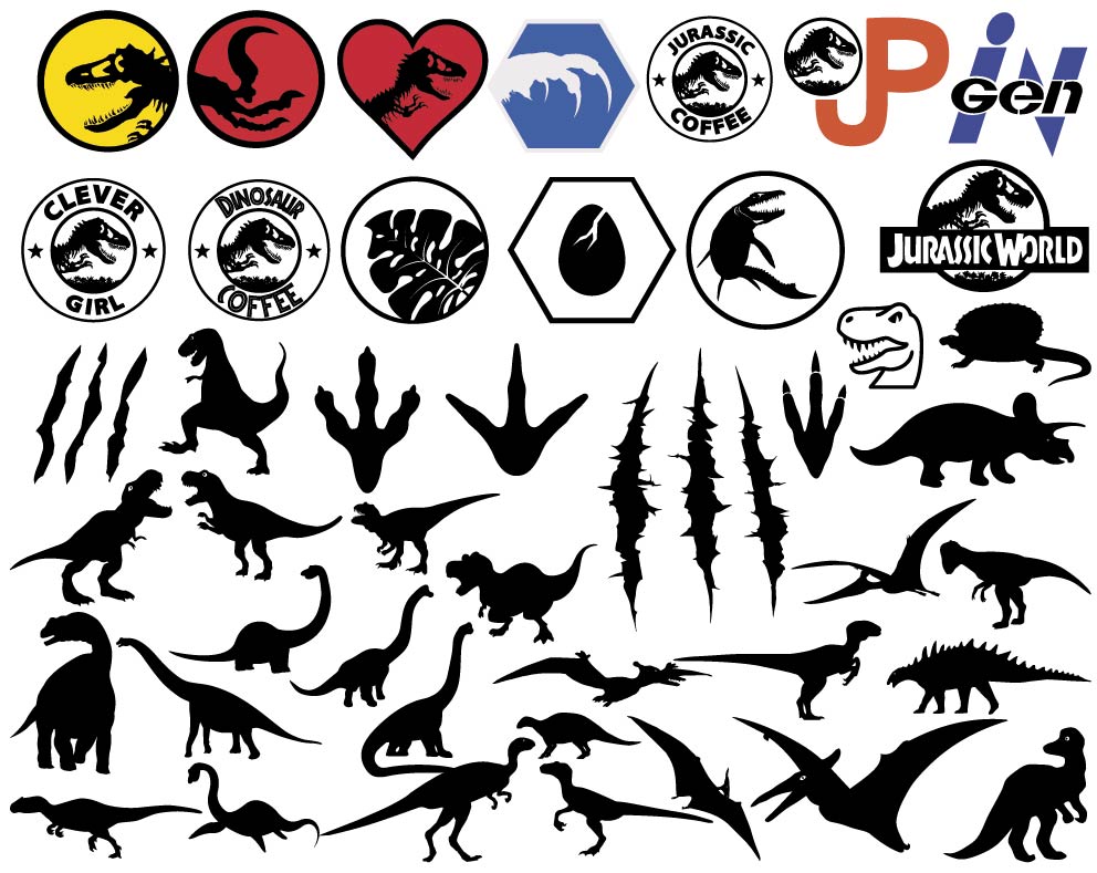 Jurassic Park Bundle svg, Dinosaur movie Svg, Jurassic World Svg - Free