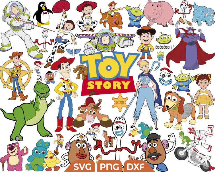 Pixar Toy Story svg, Forky svg, Woody svg - Svg Files For Crafts