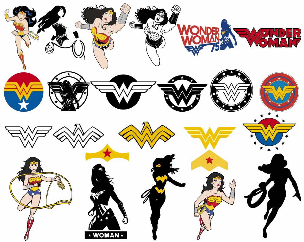 Dc Wonder Woman Svg Superhero Svg Marvel Svg Svg Files For Crafts 